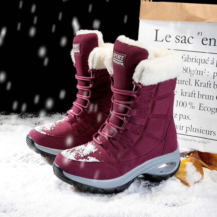 Thermal winter boots for women with non-slip sole and insulating lining Lune London