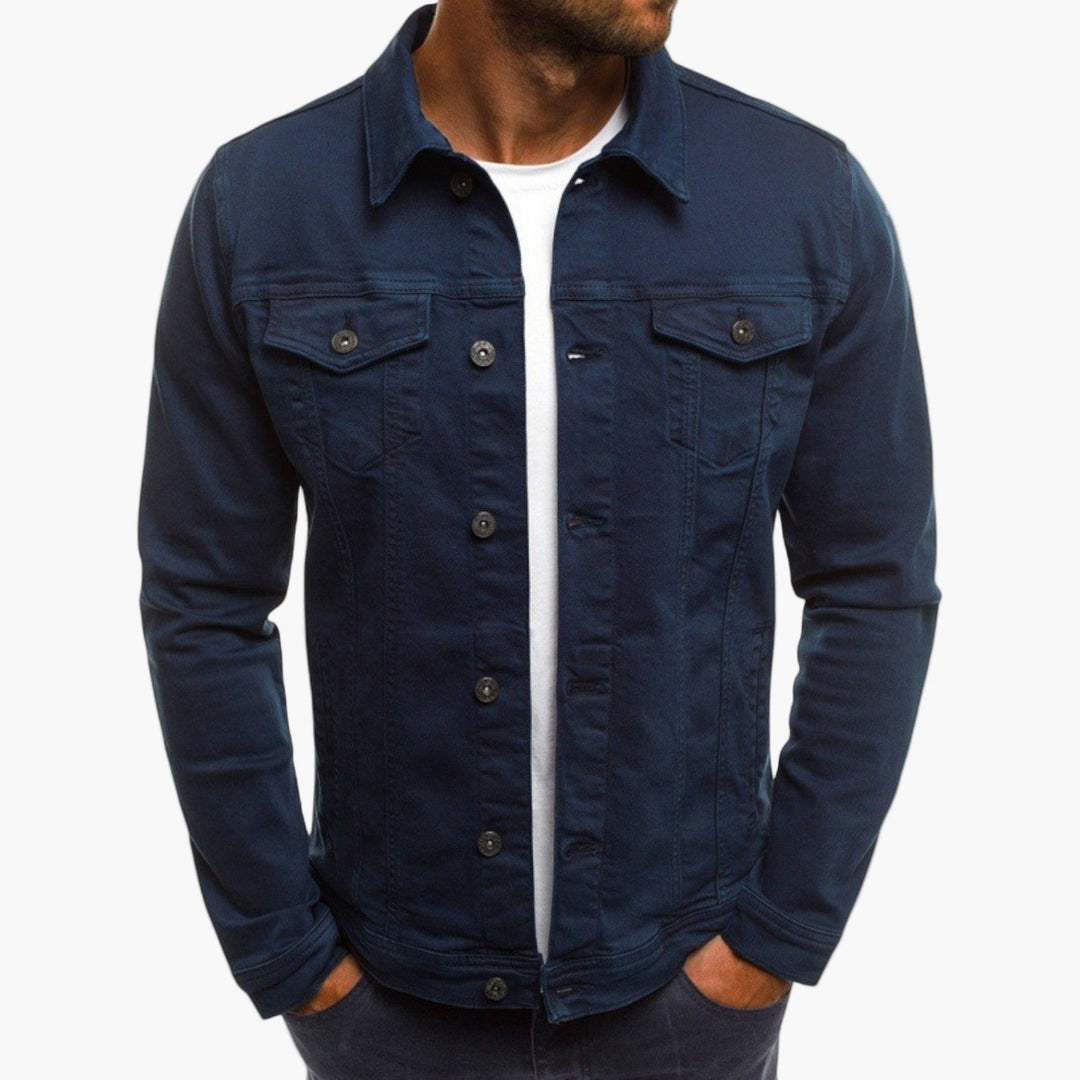 Amarae | Slim Fit Denim Jacket - Classic casual look for everyday and work