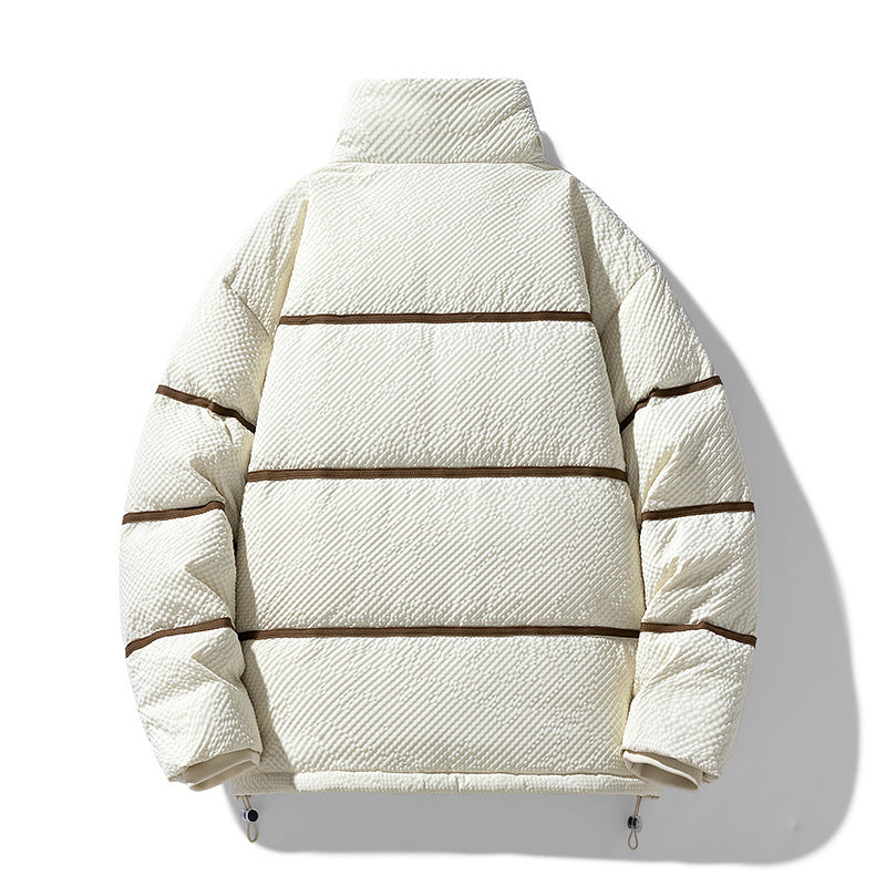 Elegant quilted jacket for men with reflective accents Lune London