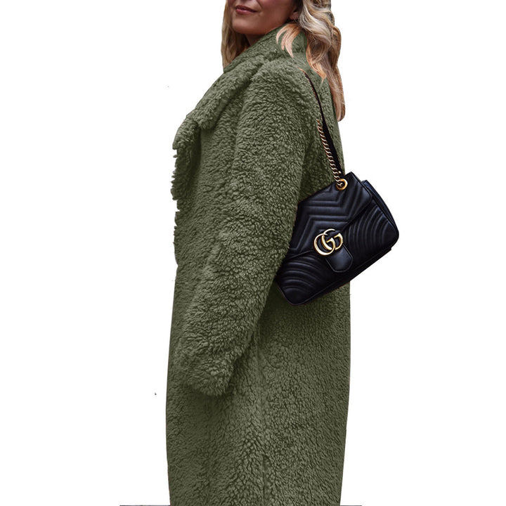 Faux fur coat for women with soft lining and loose design Lune London