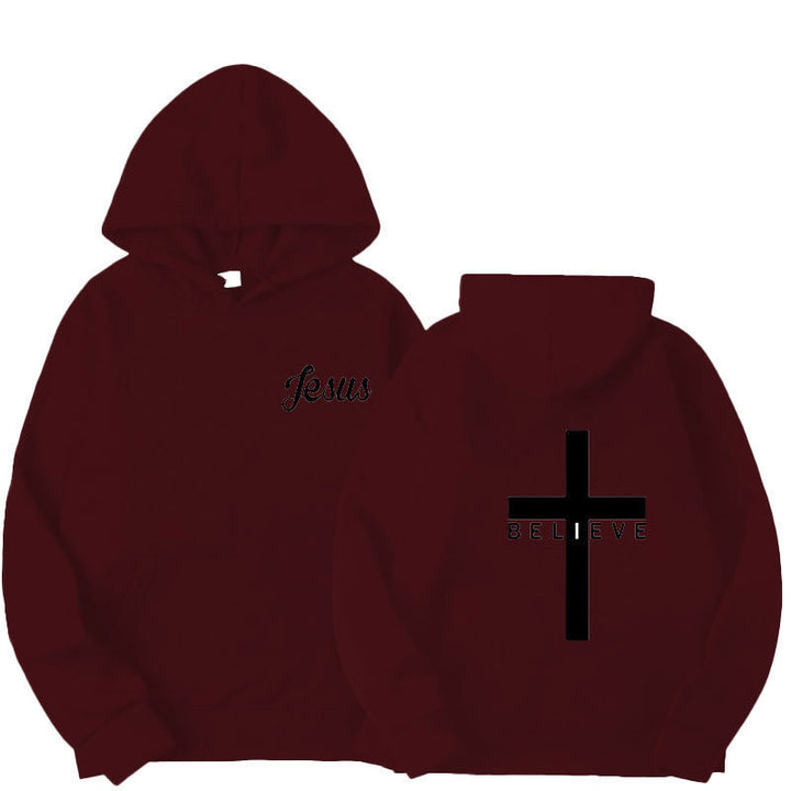 Women’s hoodie with motivational faith design and comfortable fit Lune London
