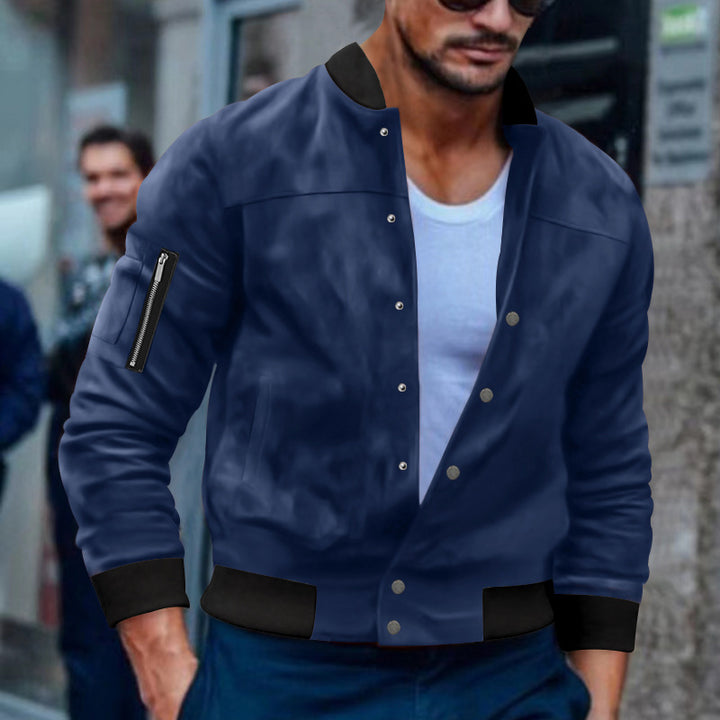 Men's bomber jacket with practical zip pockets Lune London