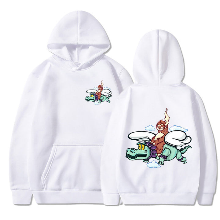 Women's hoodie with creative graphic design and high-quality interior Lune London