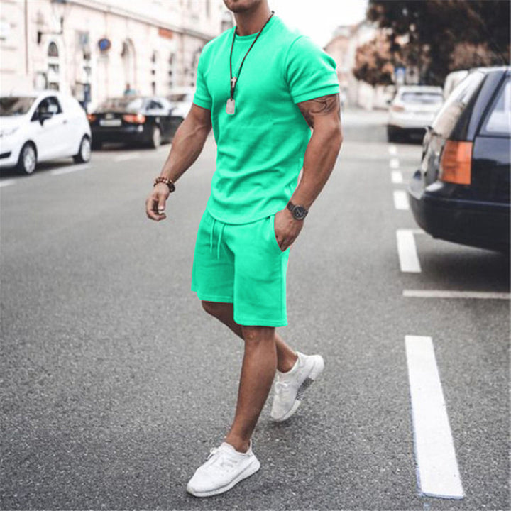 Casual sports set for men in breathable material Lune London