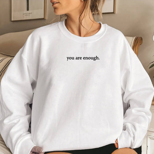 Women's sweatshirt with inspiring lettering Amarae