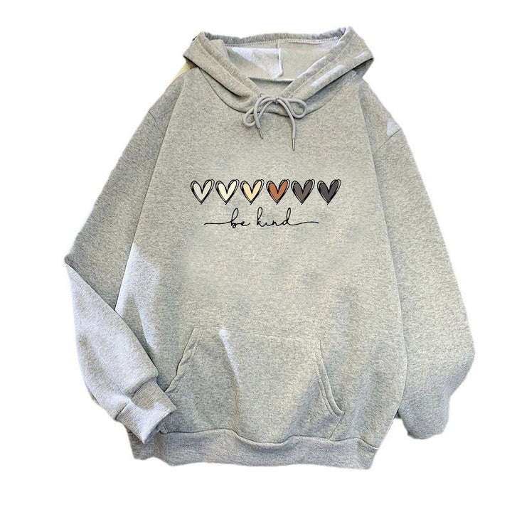 Women's hoodie with creative heart design Chic & Stil