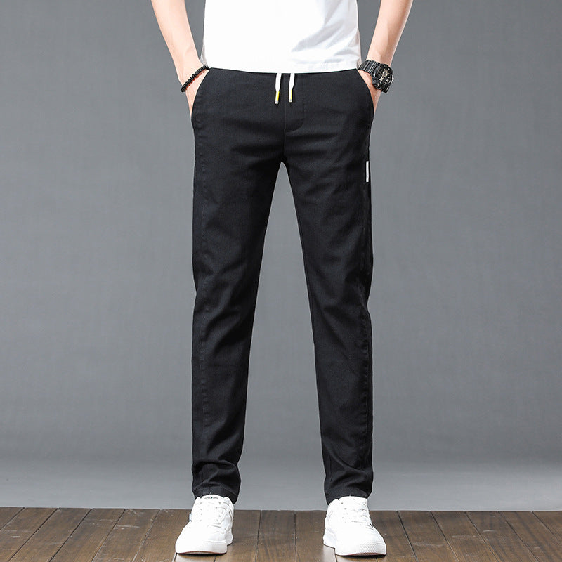 Casual cotton pants for men with adjustable waist and practical pockets Lune London
