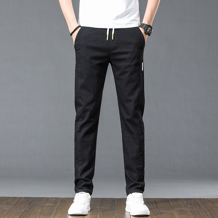 Casual cotton pants for men with adjustable waist and practical pockets Lune London