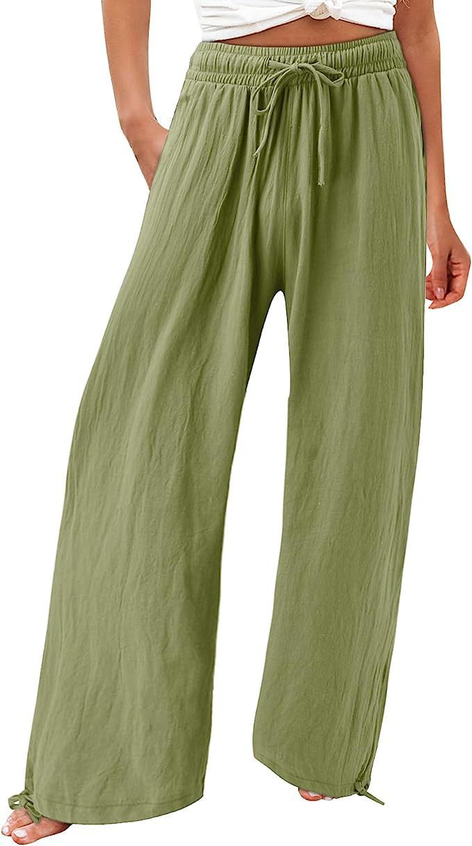 Chic and stylish loose and airy summer pants for women