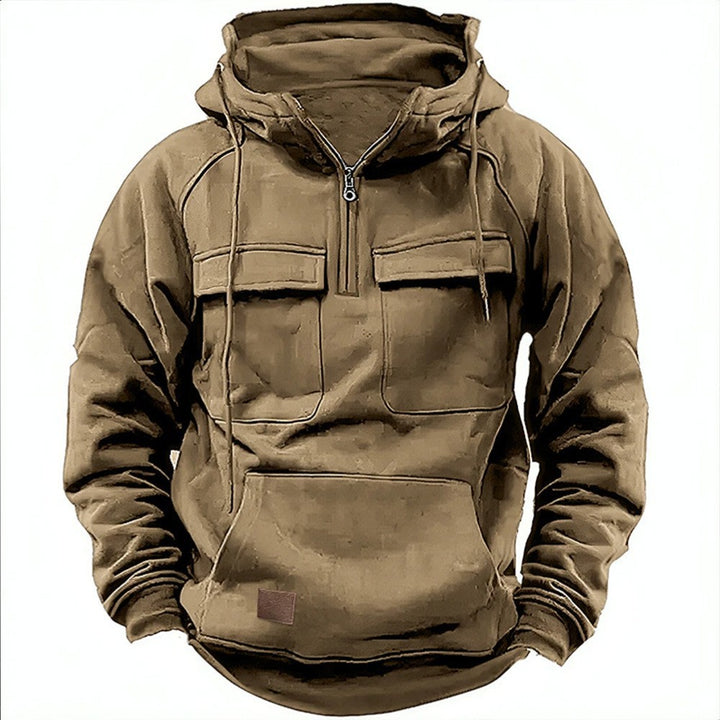 Men's functional hooded sweatshirts with practical pockets Lune London