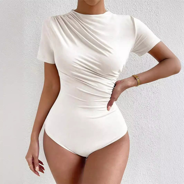Dress for women with refined ruching elements Lune London