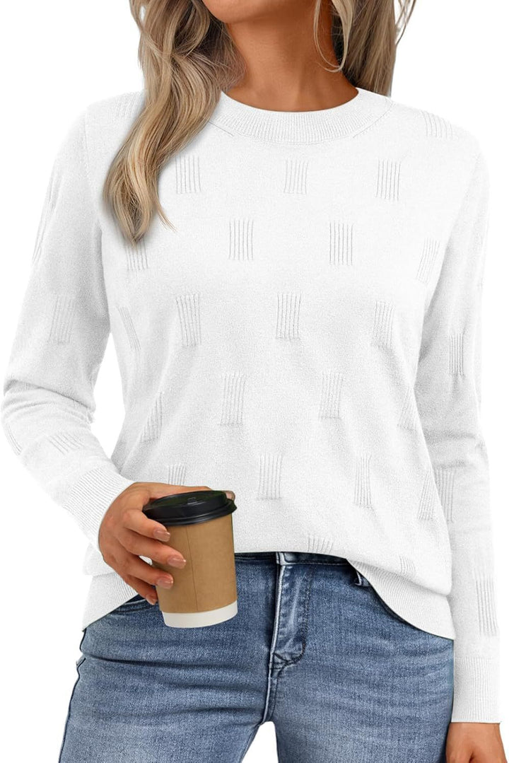Ladies Structured Knit Sweater Lune London