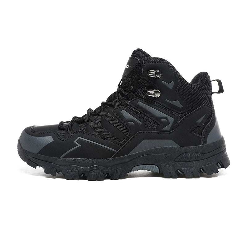 Women's ankle-height trail hiking boots with breathable mesh and gripping profile sole Amarae