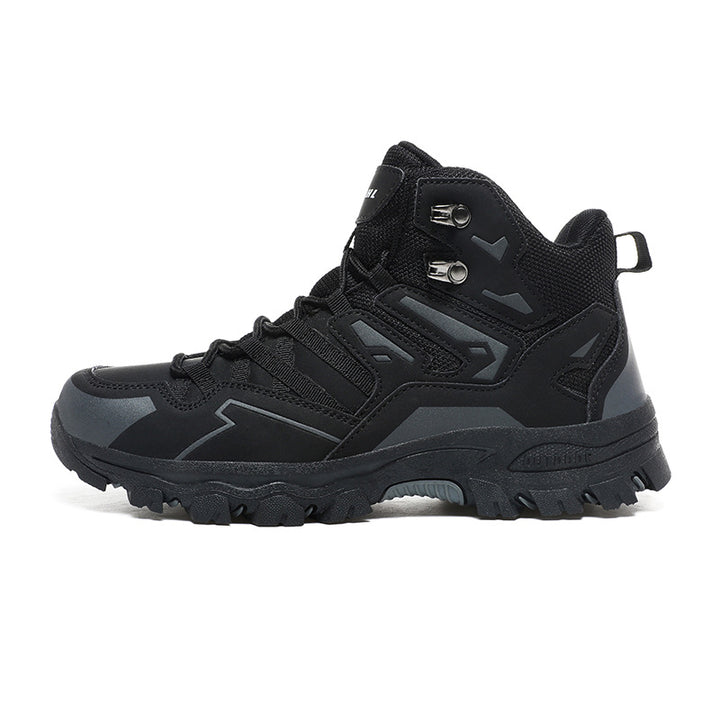 Women's ankle-height trail hiking boots with breathable mesh and gripping profile sole Amarae