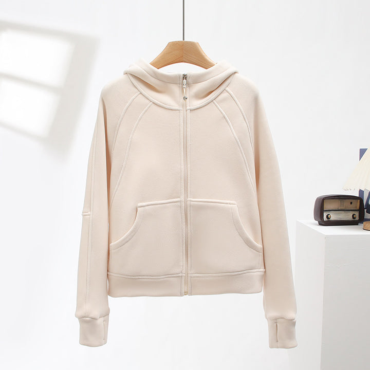 Haut zippé sportif pour femme avec doublure confortable Chic & Stil