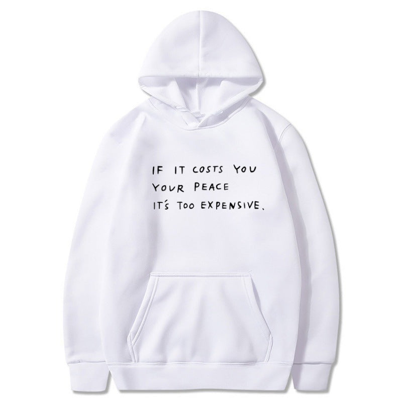 Women's hoodie with inspiring quote and comfortable fit Lune London
