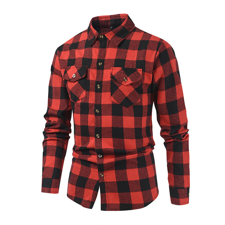 Checkered shirt for men with a stylish cut Lune London