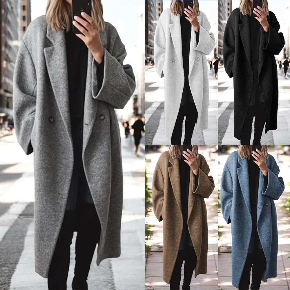 Women's Oversized Wool Coat Amarae