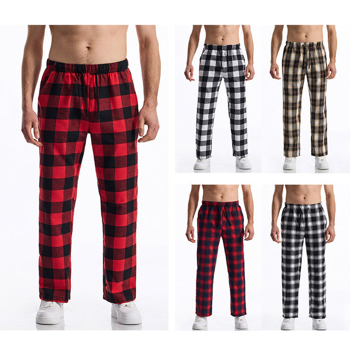 Comfortable tartan pants for men Lune London