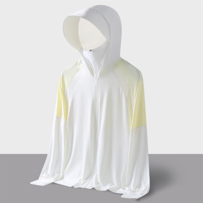 Ladies Breathable Sports Jacket with Hood and Zipper Lune London