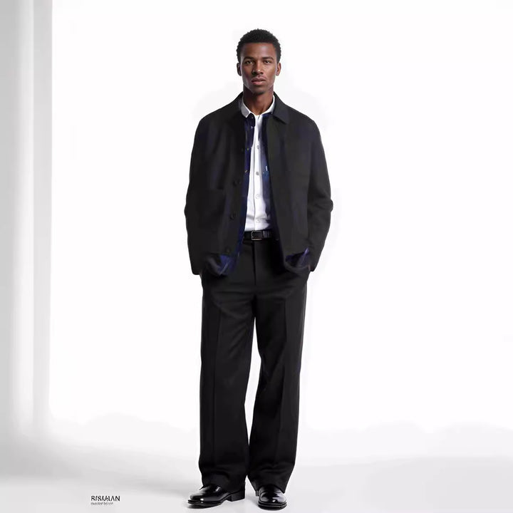 Trendy utility jacket for men with practical pockets Lune London