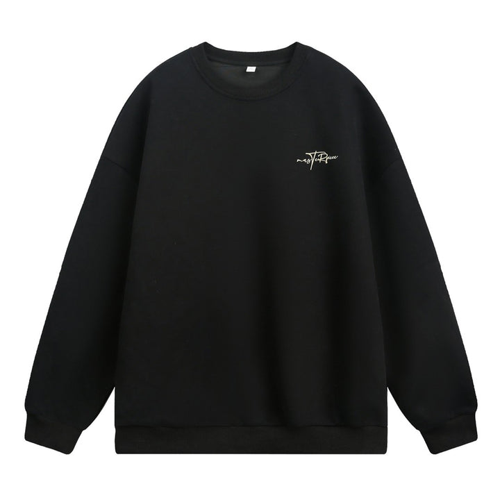 Women's casual sweatshirt made of high-quality cotton and featuring a modern print Chic & Stil