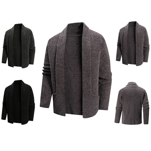 Elegant ladies cardigan with chic lapels and pockets Amarae