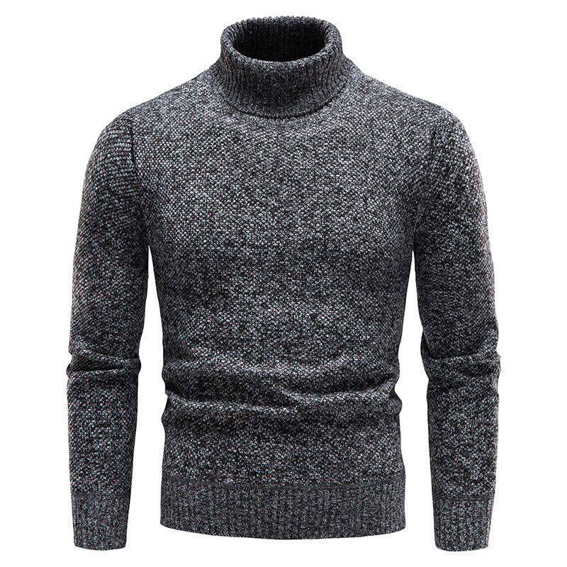 High quality wool turtleneck sweater for men Lune London