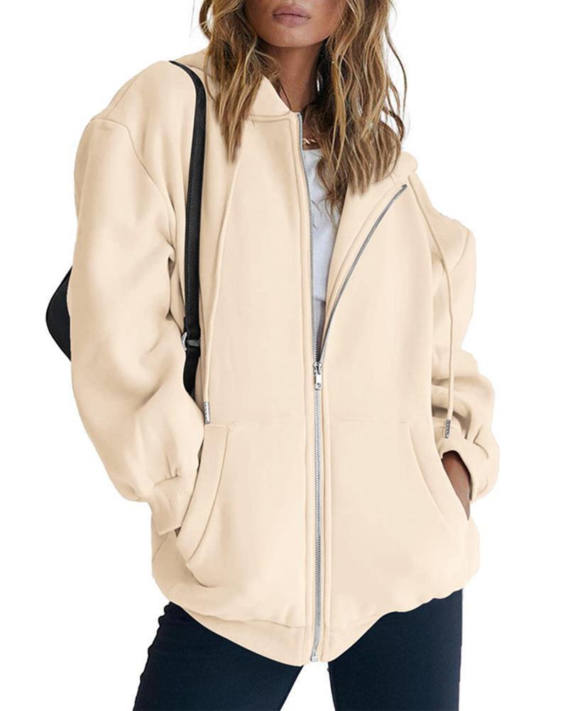 Women Oversized Hoodie Jacket Chic & Stil