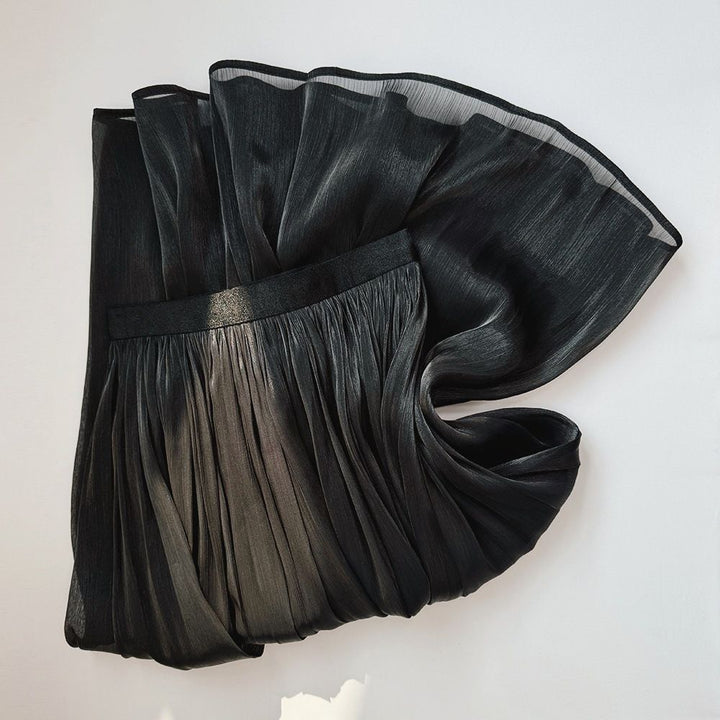 Robe maxi plissée pour femmes Chic & Stil