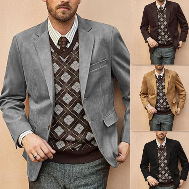 Elegant sports jacket for men with a modern cut and refined finishes Lune London