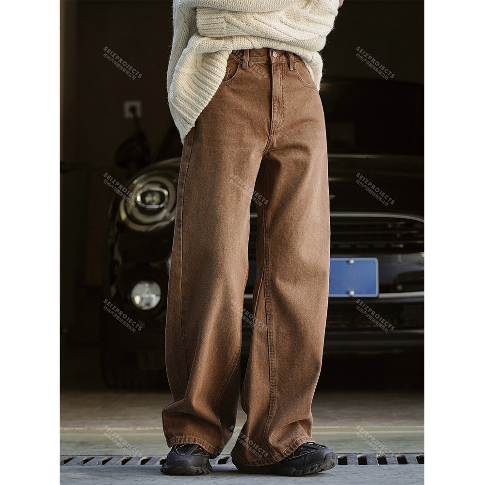 Ladies High-Cut Relaxed Palazzo Jeans made of Denim Amarae