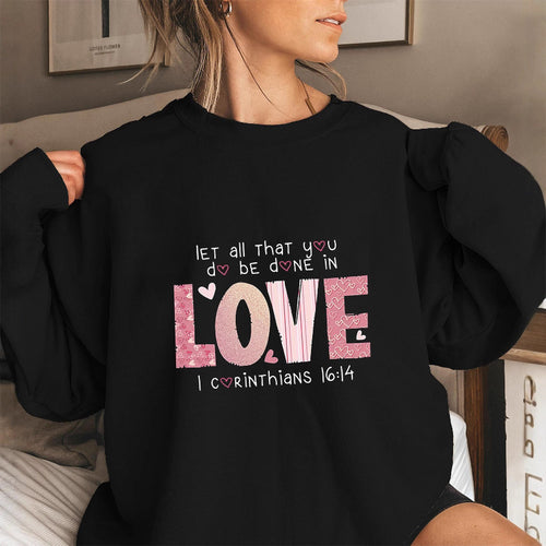 Sweatshirt pour femmes avec imprimé inspirant et coupe confortable Chic & Stil