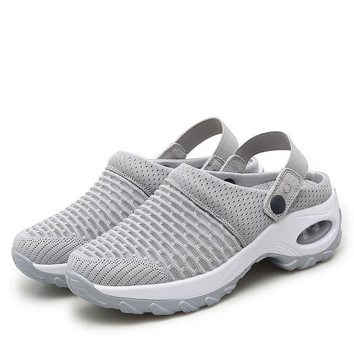 Women Breathable Mesh Clogs Lune London