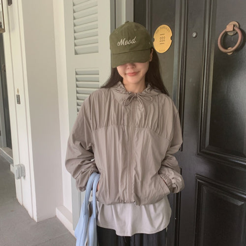 Veste de transition athlétique pour femmes avec cordon de serrage réglable Chic & Stil