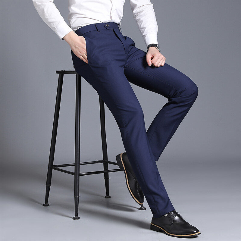 Elegant suit pants for men Slim-Fit Lune London