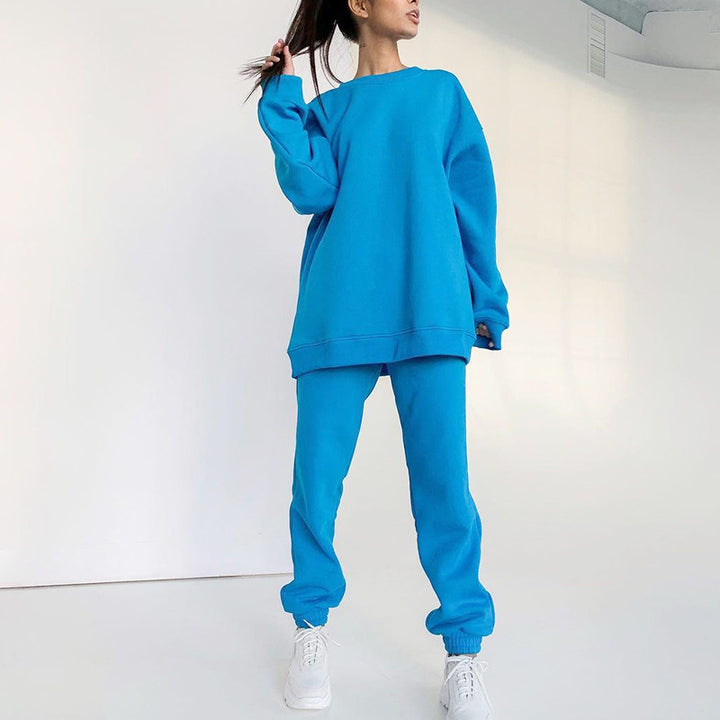 Lune London oversized casual and comfortable fleece set for women