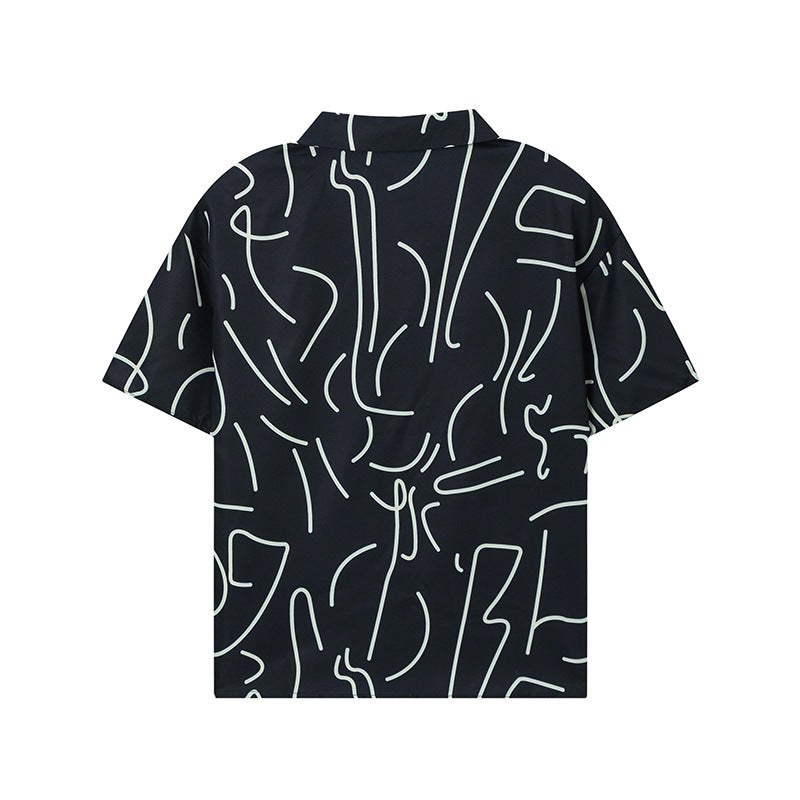 Lune London abstract pattern loungewear set for women