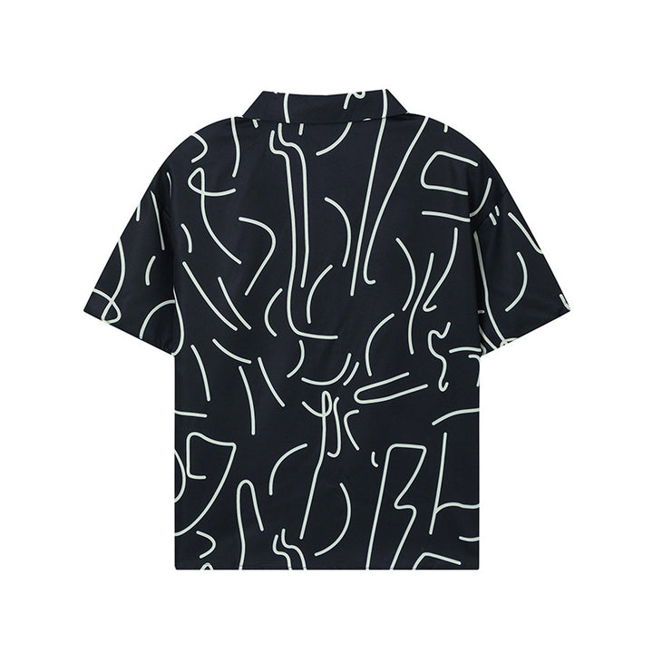 Lune London abstract pattern loungewear set for women