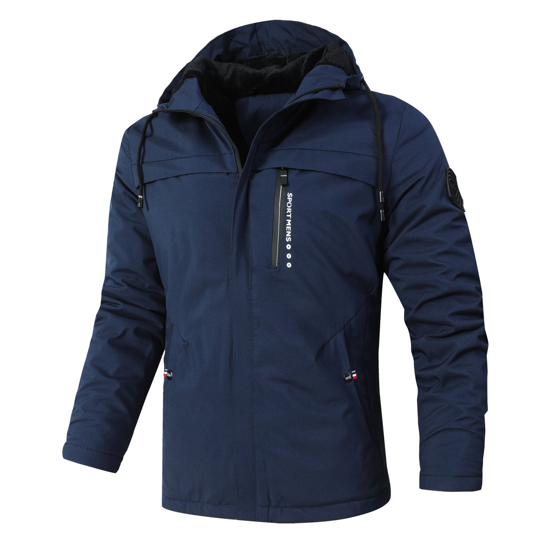 Waterproof and insulated jacket for men with soft inner lining Amarae