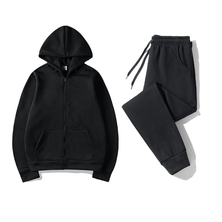 Women's sporty hoodie set with practical zipper and elastic waistband Lune London