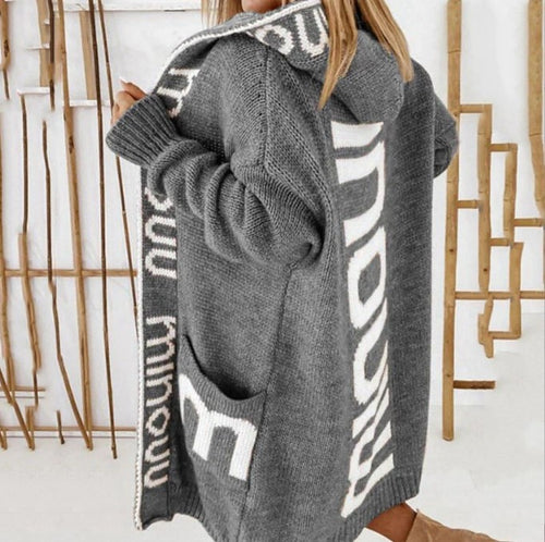 Ladies comfortable Amarae hooded Cardigan