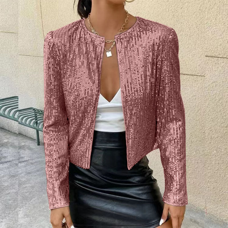 Women's Cardigan with Glitter Effect Lune London