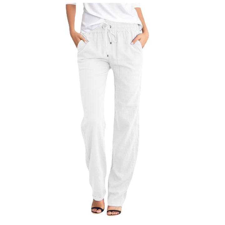 Women Comfortable Lounge Pants with Drawstring Lune London