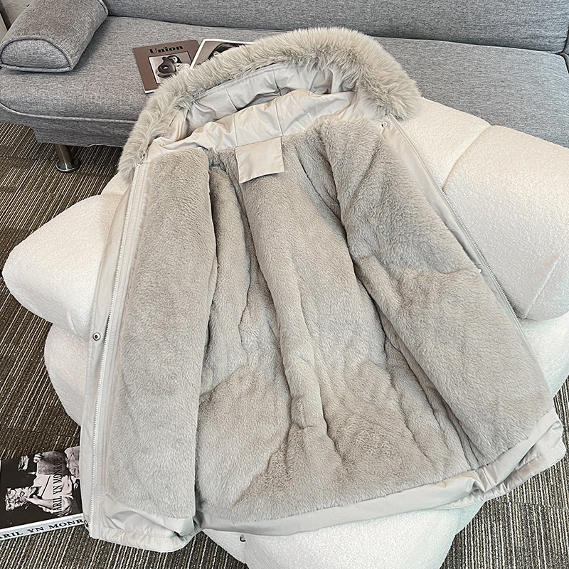 Ladies Fashionable Winter Parka with Cozy Inner Lining and Practical Pockets Lune London