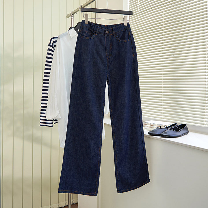 Jeans large pour femmes en coupe décontractée Chic & Stil