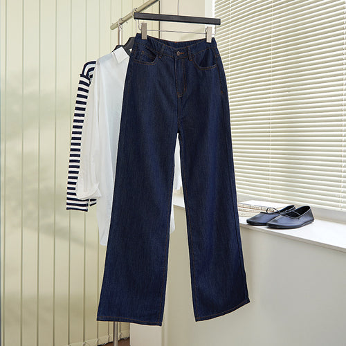 Jeans large pour femmes en coupe décontractée Chic & Stil