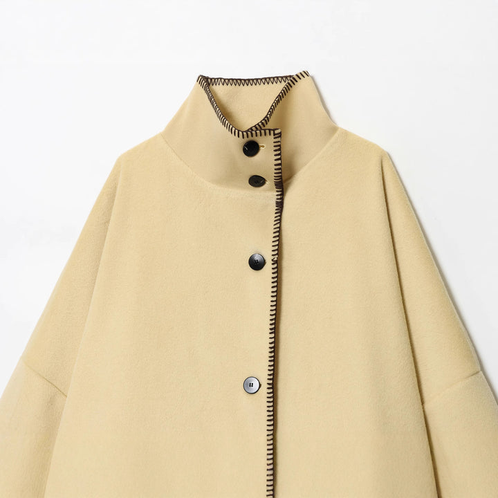Ladies warm transitional jacket with high collar Lune London