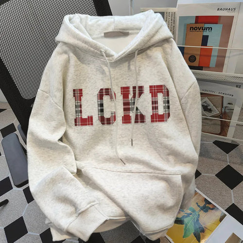 Sweat à capuche pour femmes avec lettrage tendance Chic & Stil