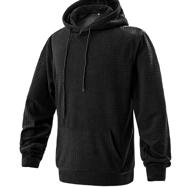 Men's casual hoodie with a fine texture design Amarae